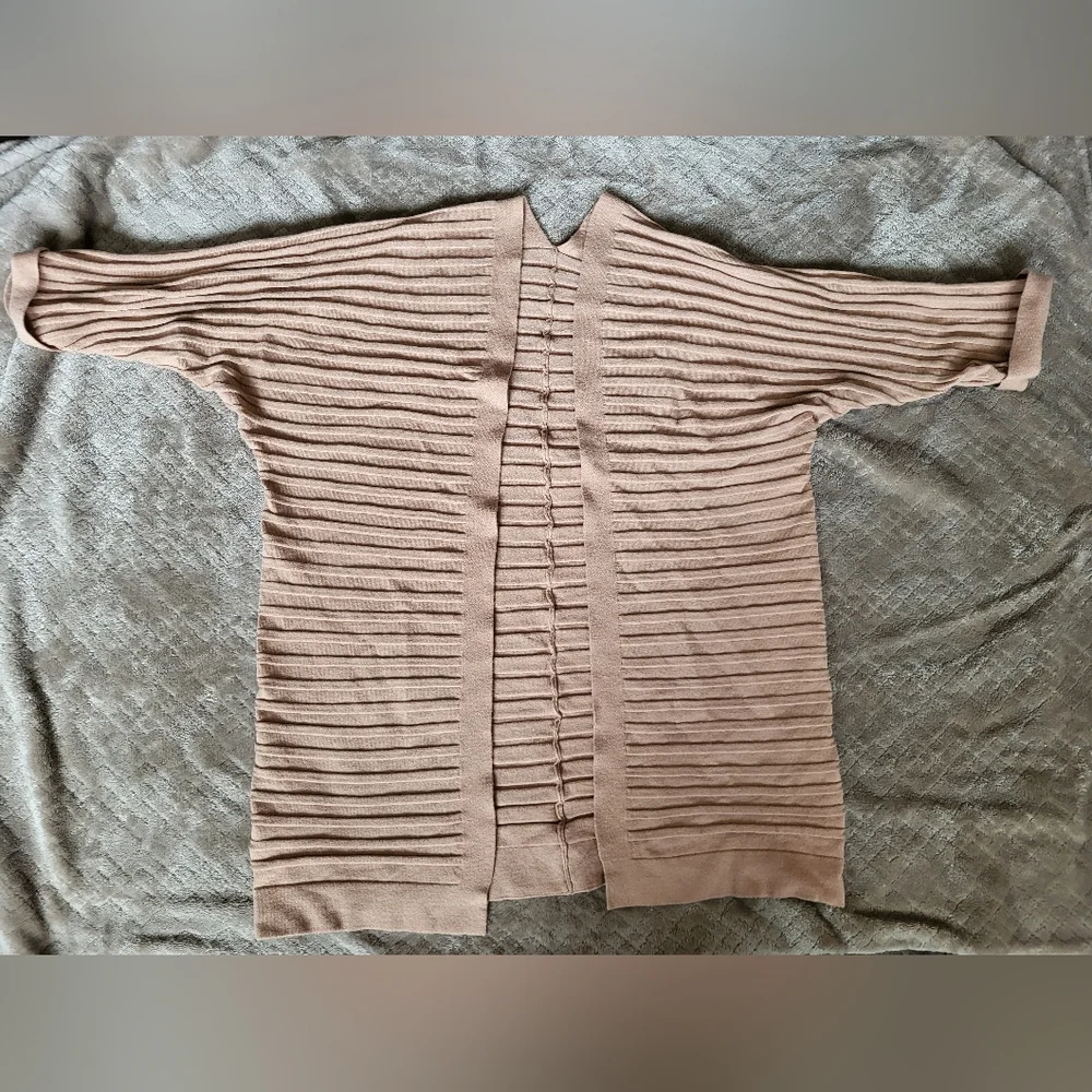 ** SHEWIN Womens Casual‎ 3/4 Short Sleeve Open Front Lightweight Cardigan - Picture 3 of 10